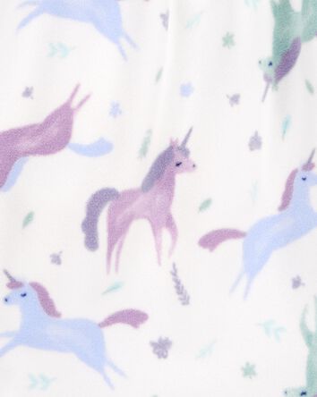 Kid Unicorn Fleece Nightgown, 