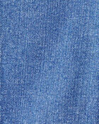 Baby Boy Checkered Print Bodysuit Overall Set - Blue/Green, image 4 of 6 slides