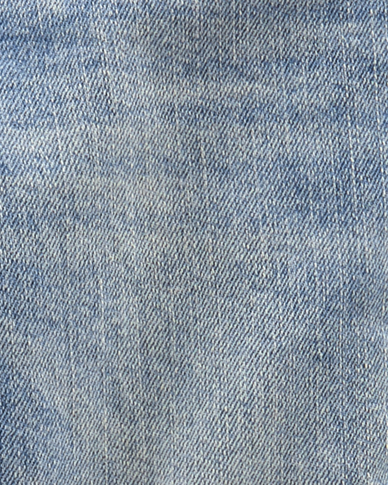 Baby Sun Faded Light Wash Skinny-Leg Jeans, image 3 of 4 slides