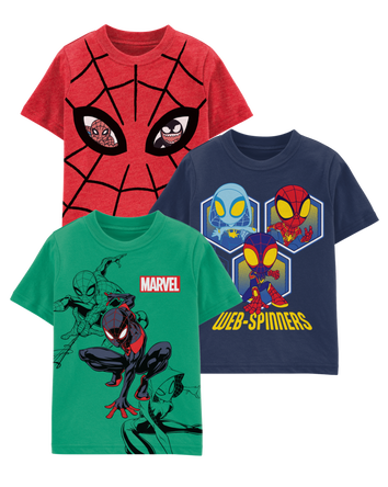 Toddler 3-Pack Spider-Man Tees, 