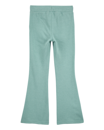 Kid Knit Drawstring Flare Pants, 