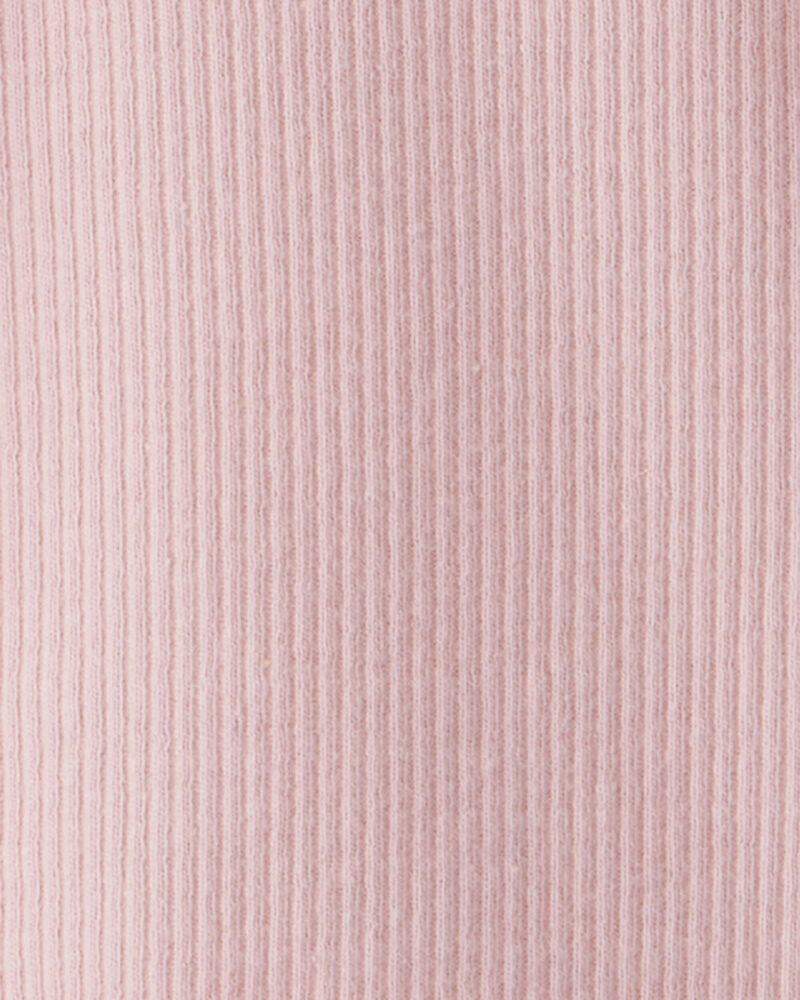 Baby Girl 3-Pack Organic Cotton Ribbed Tees, image 5 of 6 slides