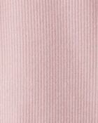 Baby Girl 3-Pack Organic Cotton Ribbed Tees, image 5 of 6 slides