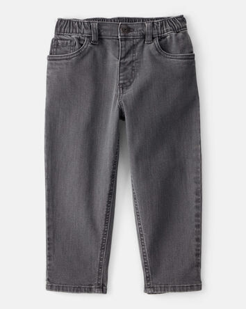 Toddler Boy  Tapered Denim Jeans - Black, 