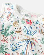 Baby 2-Pack Organic Cotton Rompers, image 2 of 5 slides