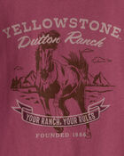 Toddler Yellowstone Short-Sleeve Graphic Tee - Red, image 2 of 2 slides