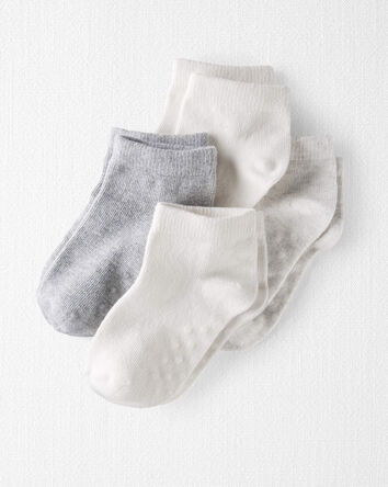 Toddler 4-Pack Slip Resistant Socks, 
