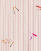 Toddler Girl Floral Print Long-Sleeve Dress - Pink, image 3 of 4 slides