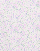 Baby Girl 5-Pack Floral Polka Dot Short-Sleeve Bodysuits, image 6 of 7 slides