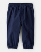 Baby Boy Lined Joggers - Navy, image 2 of 4 slides