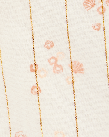 Baby Floral Smocked Tank - Ivory, 