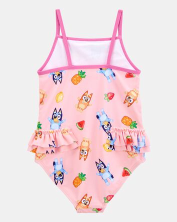 Toddler Girl Bluey&trade; 1-Piece Swimsuit - Pink, 