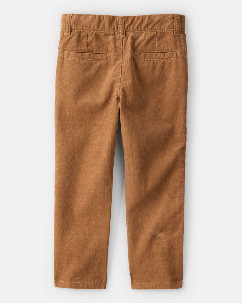 Toddler Boy Corduroy Pants - Brown, image 3 of 7 slides