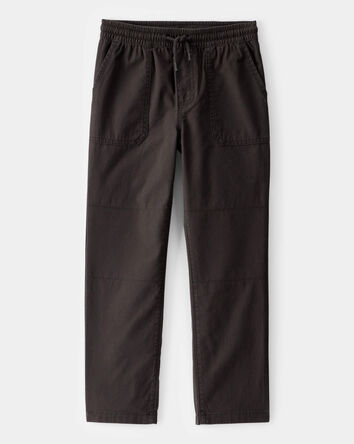 Boys Everyday Pull-On Pants - Dark Grey, 