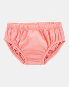 Baby Poplin Floral Print Dress - Pink, image 3 of 5 slides