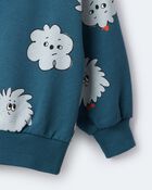 Toddler Squish Otter Sweatshirt&trade; - Deep Teal, image 6 of 6 slides