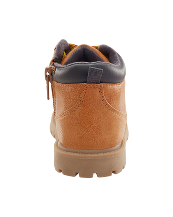 Toddler High-Top Faux Leather Boots, 