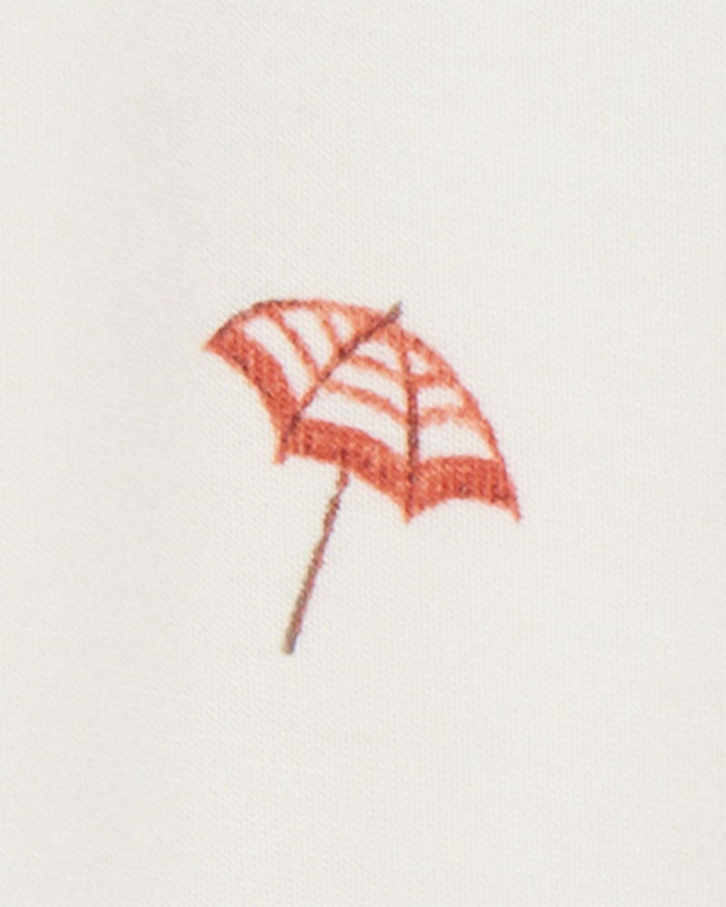 Baby Boy 2-Pack PurelySoft Zip-Up Rompers - Blue/Ivory, image 4 of 6 slides