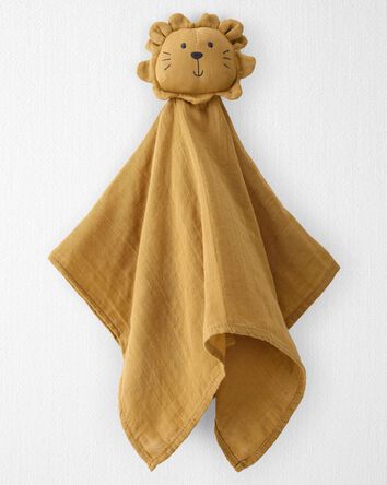 Baby Organic Cotton Lion Lovey, 