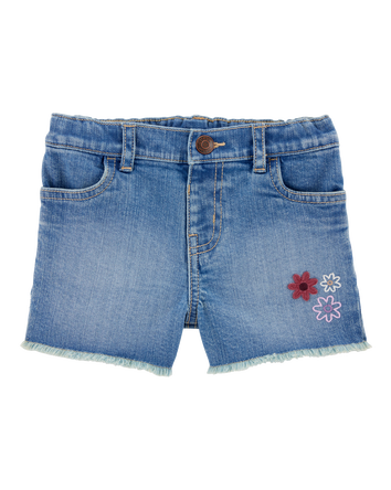 Toddler Iconic Denim Shorts - Blue, 