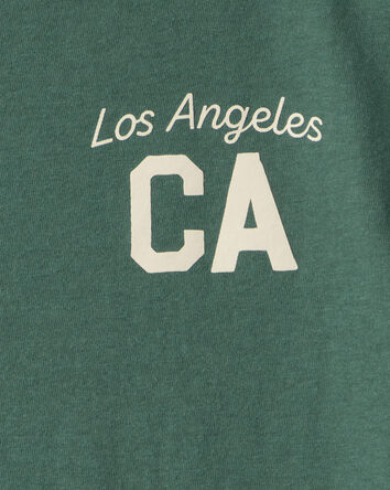 Kid Los Angeles Short-Sleeve Graphic Tee - Green, 