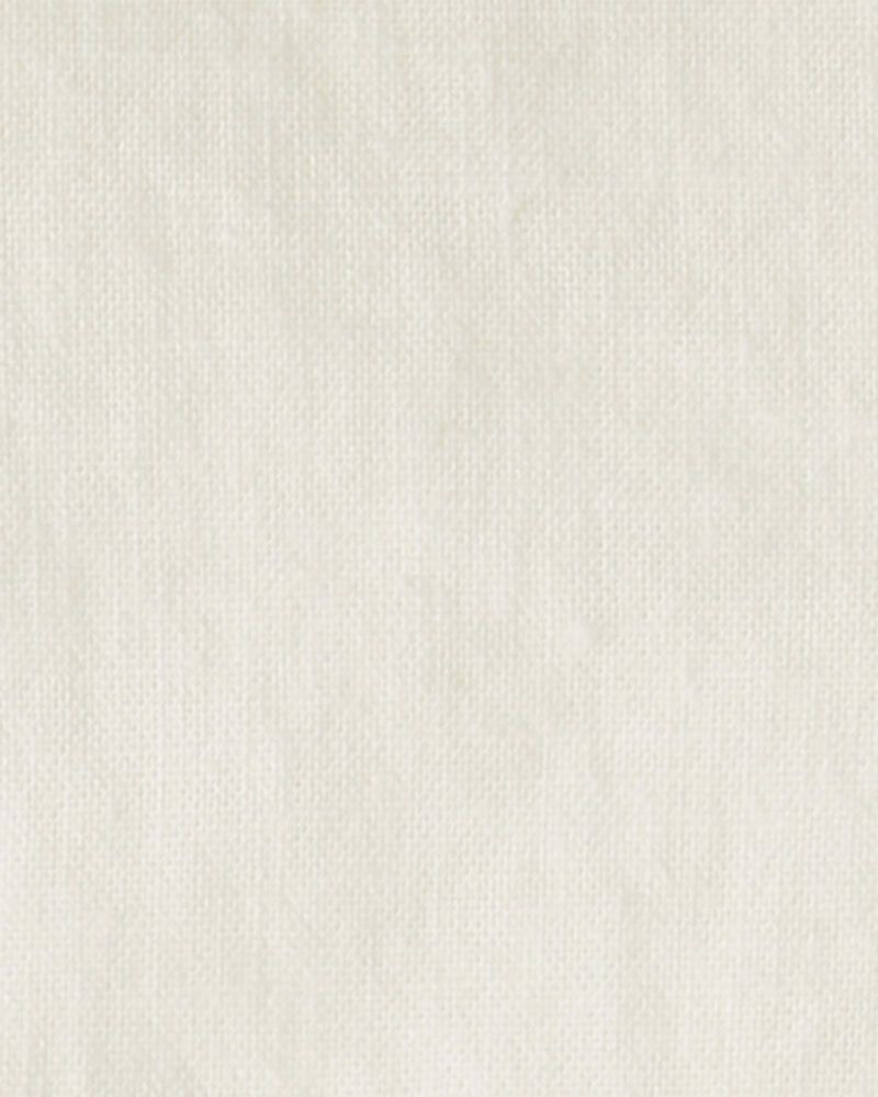 Toddler Boy Linen Button-Front Shirt , image 3 of 3 slides