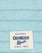 Toddler Striped Textured Tank - Blue, image 2 of 3 slides