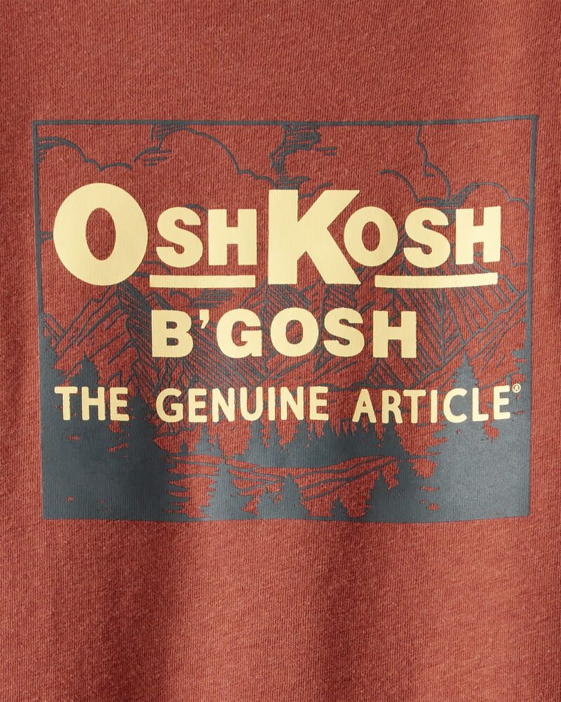 Toddler Boy Vintage OshKosh B'Gosh Long-Sleeve Graphic Tee - Brown, image 2 of 3 slides