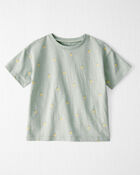 Toddler Organic Cotton Pineapple-Print Tee, image 1 of 4 slides