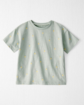 Toddler Organic Cotton Pineapple-Print Tee, 