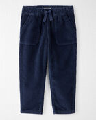 Toddler Organic Cotton Corduroy Drawstring Pants, image 1 of 7 slides