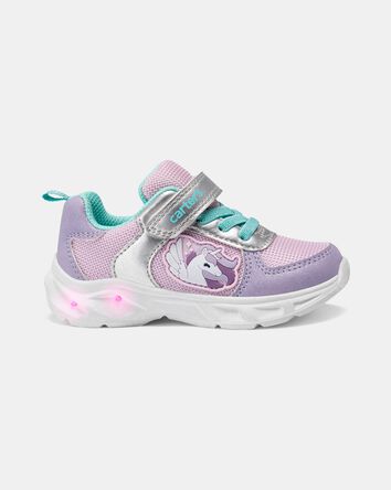 Toddler Girl Light-Up Unicorn Athletic Sneakers, 