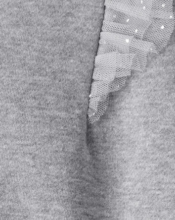 Baby Girl 2-Piece DayDream Fleece Snowflake Print Long-Sleeve Tee & Pant Set, 