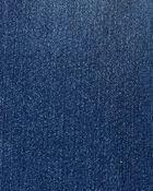 Baby Stretch Denim Classic Overalls - Dark Wash, image 3 of 5 slides