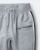 Toddler Fleece Jogger Pant - Heather Grey, image 7 of 7 slides