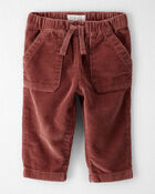 Baby Organic Cotton Corduroy Drawstring Pants, image 1 of 5 slides