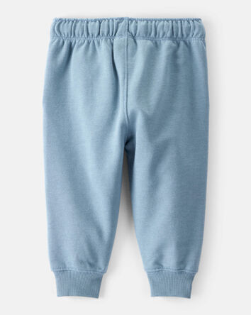 Baby Boy DayDream Fleece Cotton Jogger - Blue, 