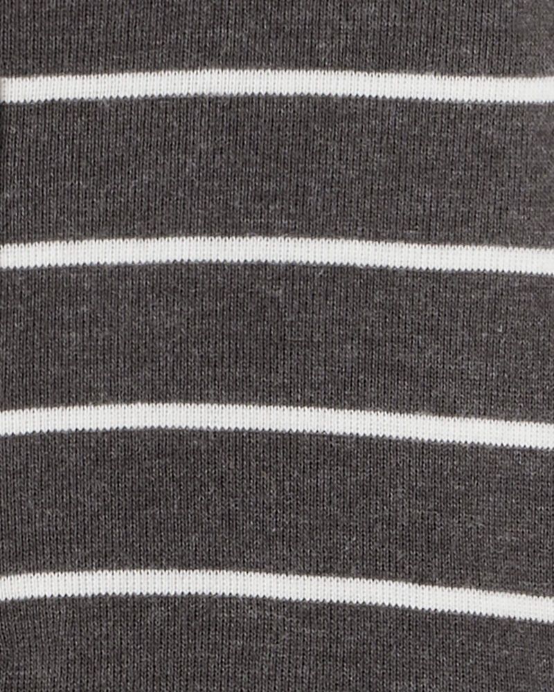 Baby Boy 3-Piece Striped Sheep Print Long-Sleeve Bodysuits & Pant Set - White/Black, image 4 of 5 slides