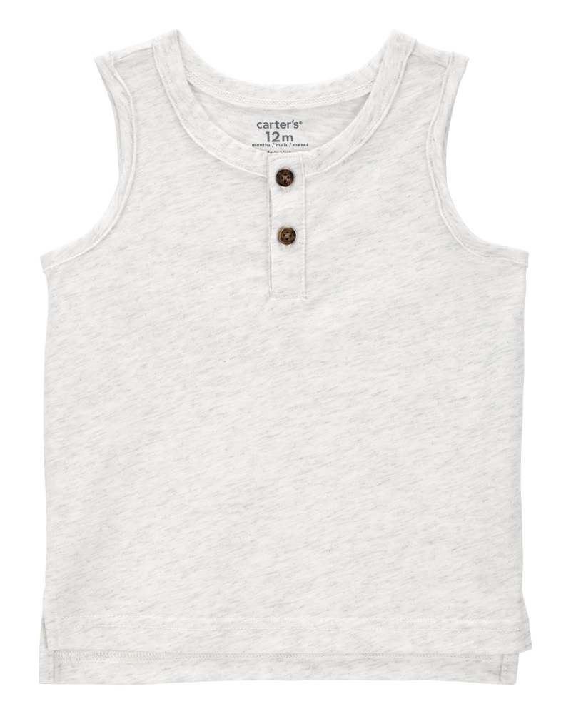 Toddler Slub Jersey Sleeveless Tank, image 1 of 3 slides