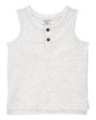 Toddler Slub Jersey Sleeveless Tank, image 1 of 3 slides