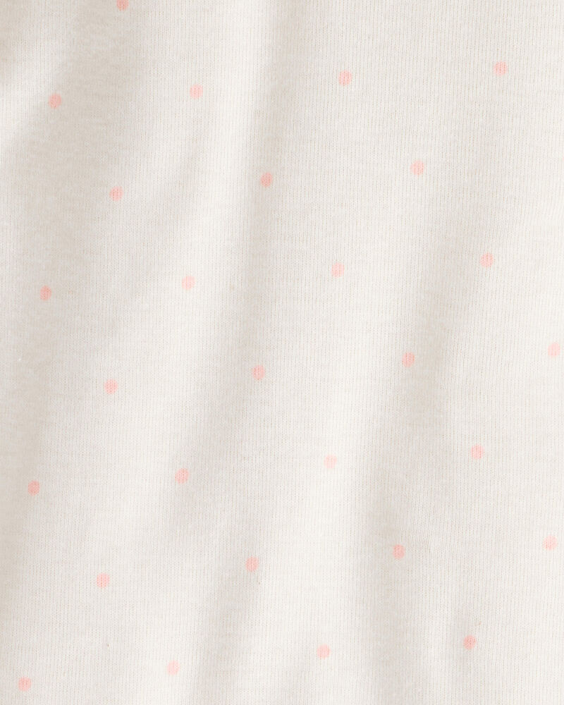 Baby 3-Piece Fruit Embroidered Little Vest Set - Pink/Ivory, image 4 of 5 slides