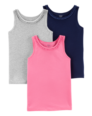 Kid 3-Pack Cami Tanks, 