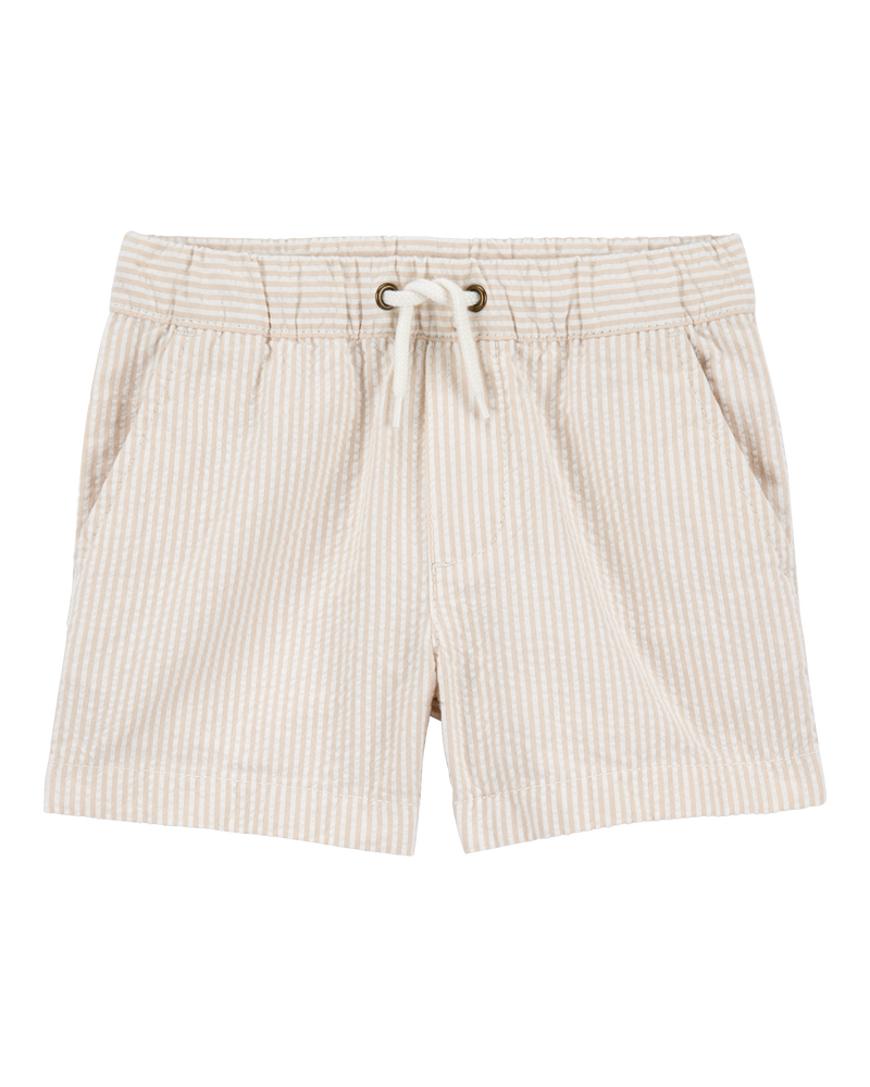 Toddler 2-Piece Button-Down Shirt & Shorts Outfit Set, image 4 of 8 slides