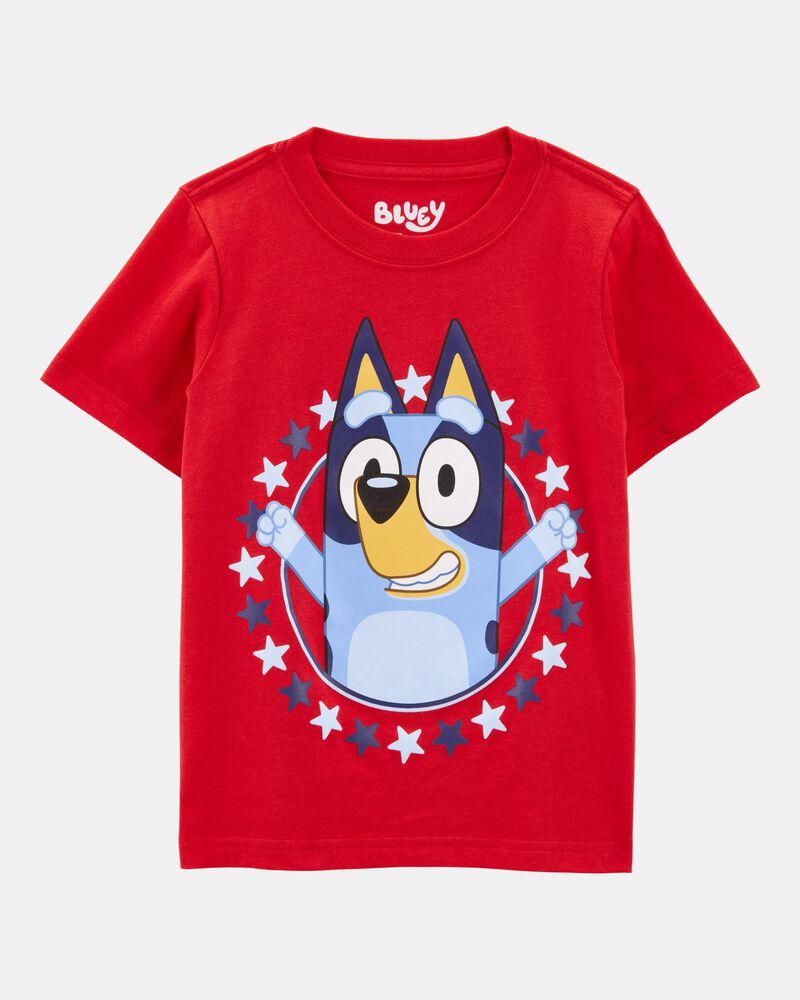 Toddler Boy 4th Of July Bluey Tee, image 1 of 2 slides