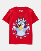 Toddler Boy 4th Of July Bluey Tee, image 1 of 2 slides