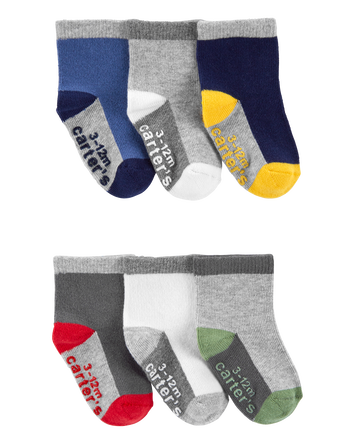 Baby 6-Pack Booties, 