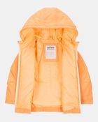 Toddler Girl Midweight Athletic Jacket - Orange, image 2 of 3 slides