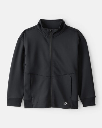 Boys Zip-Up Jacket - Black, 