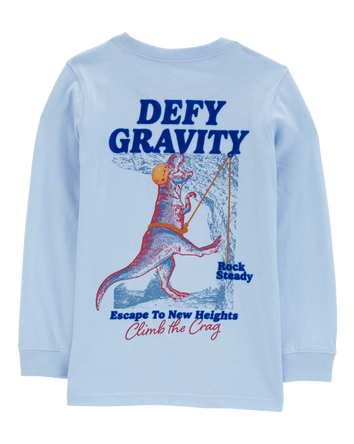 Kid Rock Climbing Dinosaur Graphic Tee, 