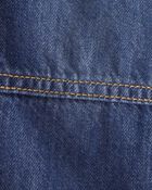 Baby Boy  Pull-On Wide-Leg Denim Jeans - Dark Wash, image 3 of 4 slides